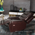 Leather Electric Single Rocking Recliner Sofa